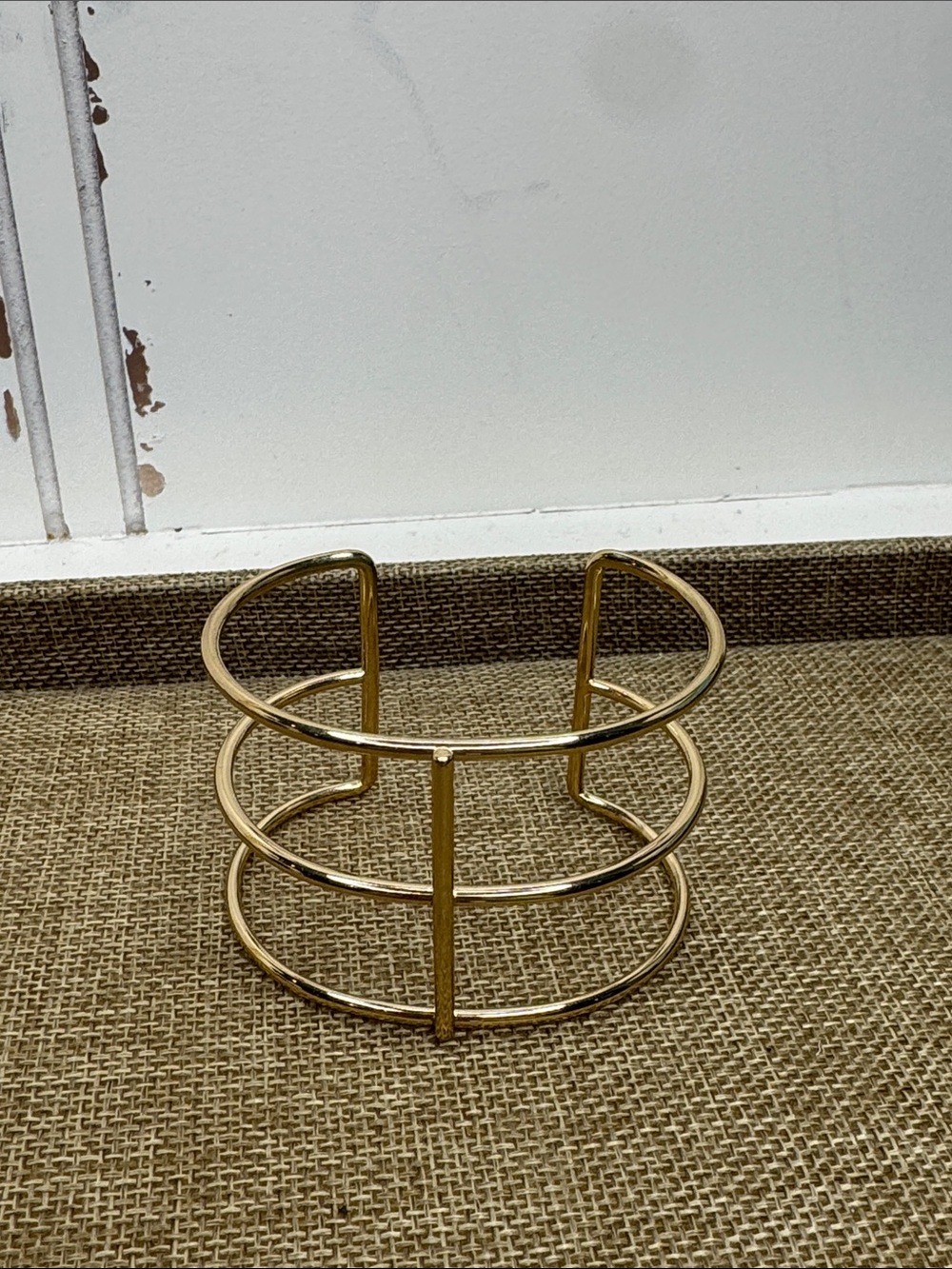new directions Gold Open Cuff Bracelet